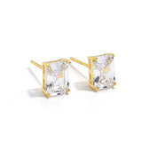 EMERALD STUDS | GOLD