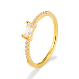 BAGUETTE RING | GOLD