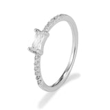 BAGUETTE RING | SILVER
