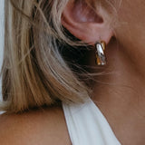 ASHLEIGH HOOPS | TWO TONE