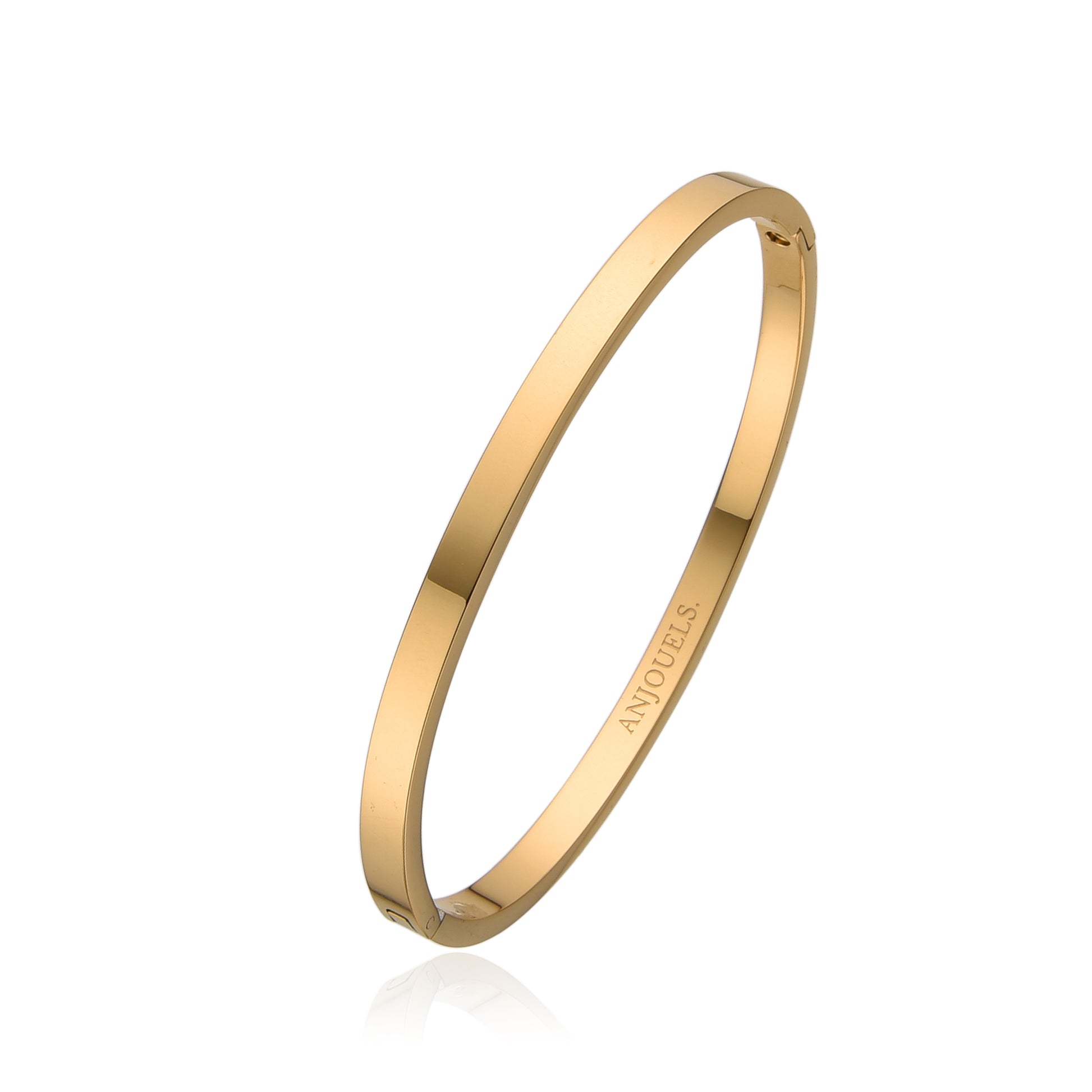 Gold Caroline Bangle