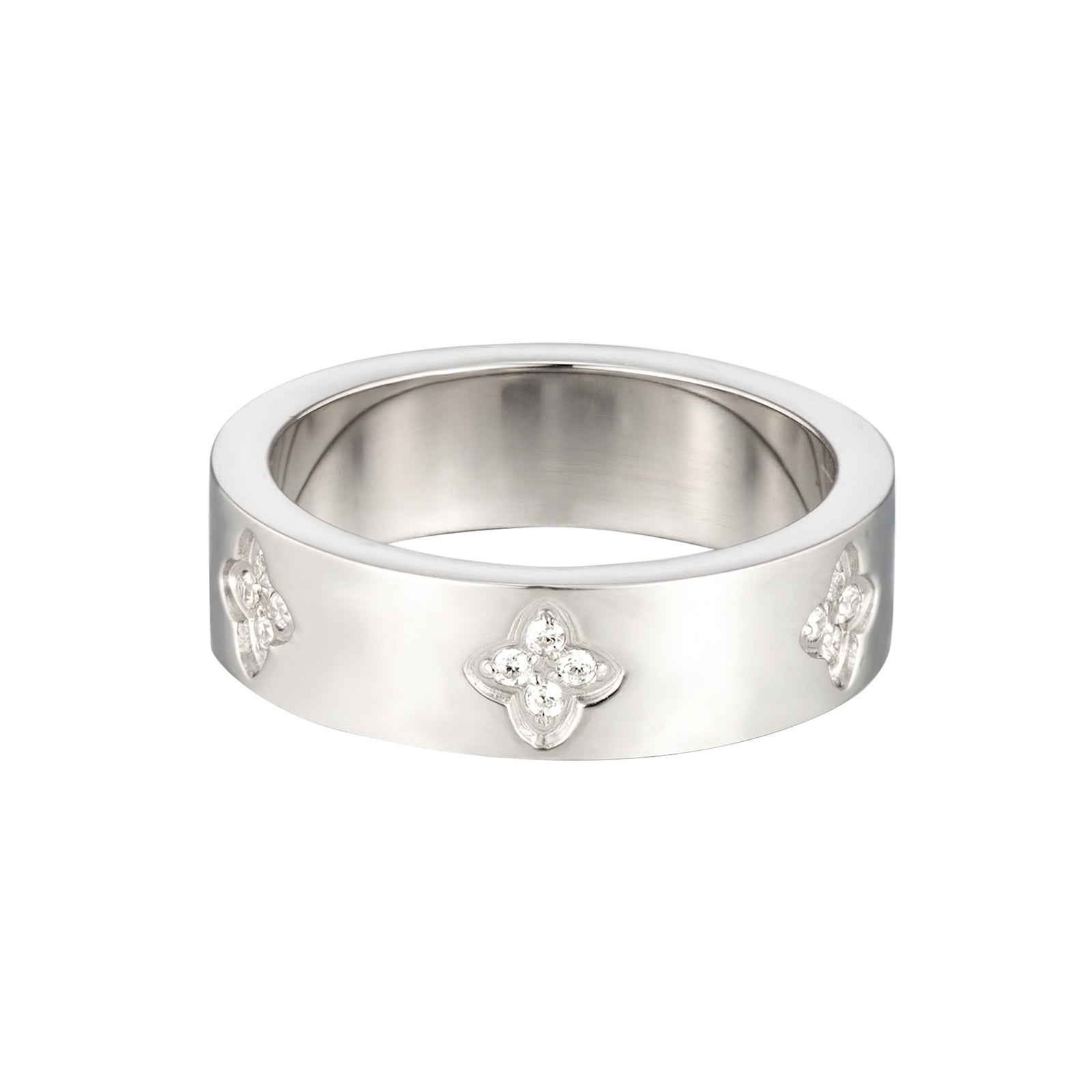 Clover Ring Silver
