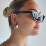 ELLA HOOPS | SILVER
