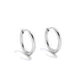 SABRINA HOOPS 14MM | SILVER