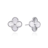 CLOVER EARRINGS | SILVER