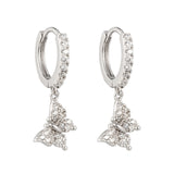 DANAE BUTTERFLY EARRINGS | SILVER