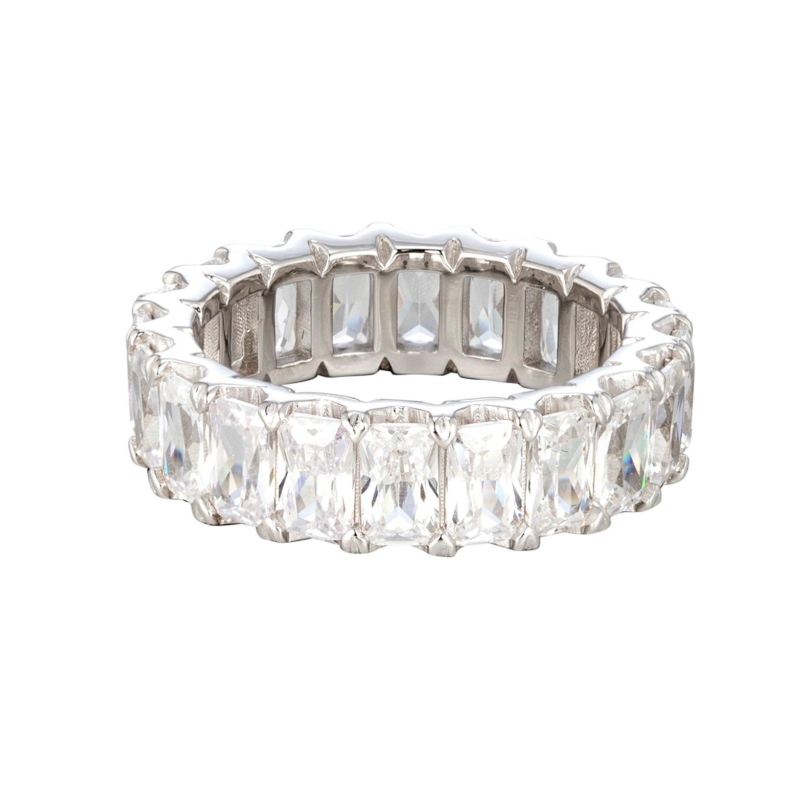 Esmeralda Ring Silver