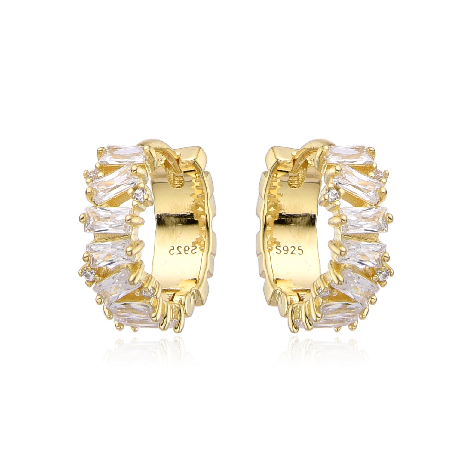 Kristen Hoops Gold