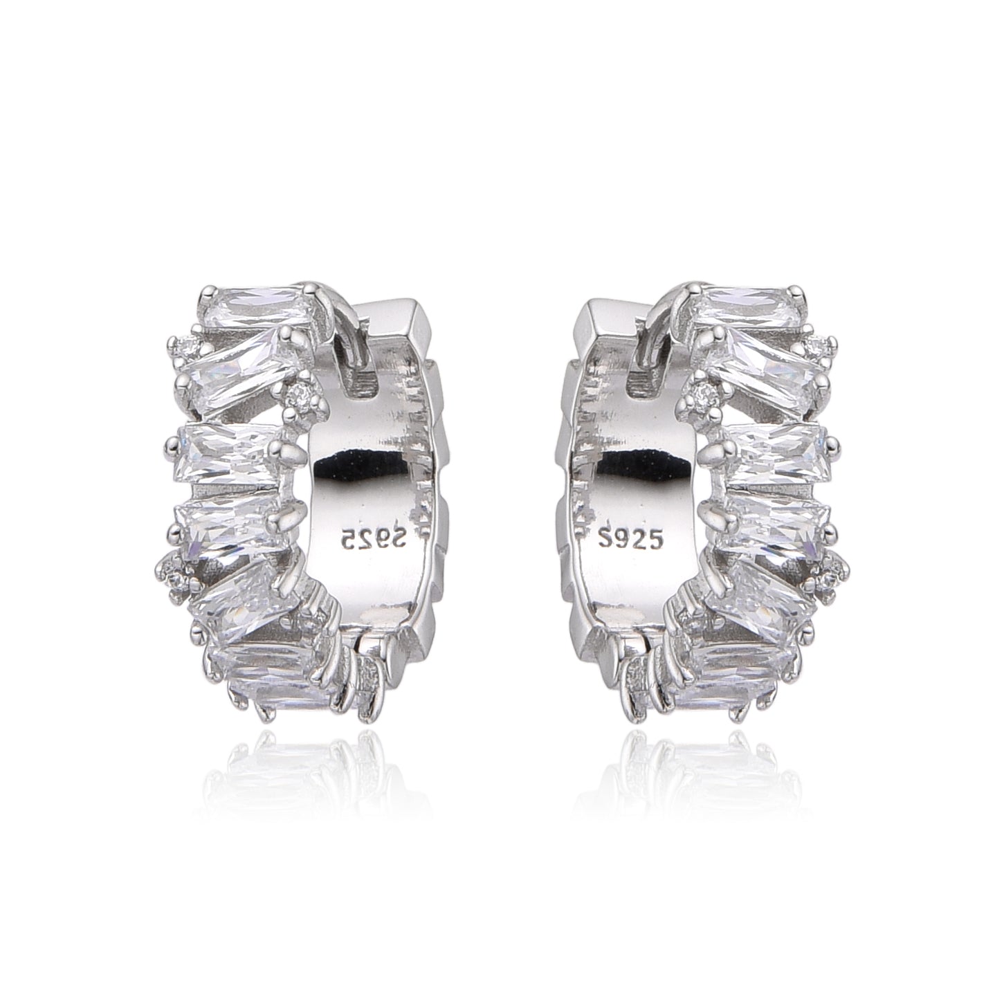 Kristen Hoops Silver