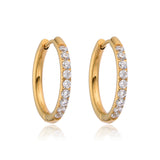 VANESSA HOOPS 16MM | GOLD