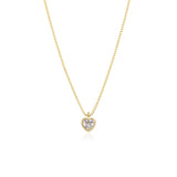 VERA HEART NECKLACE | GOLD