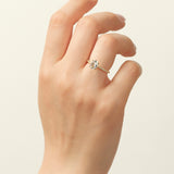 OVAL CUT RING | GOLD