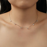 Giselle Necklace | Silver