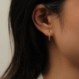 Vanessa Hoops 12mm | Gold