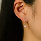 IRIS DANGLE EARRINGS | GOLD