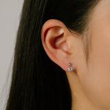 Saturn Studs | Silver