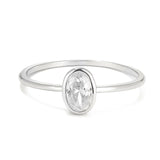 VIOLET RING | SILVER