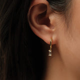 ODETTE DANGLE EARRINGS | GOLD
