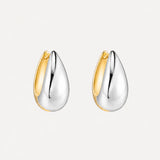 Alexandra Earrings | Two Tone