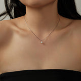 Ariel Pearl Necklace | Silver