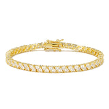 Cecilia Tennis Bracelet | Gold