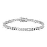 Tennis Bracelet 3mm | Silver
