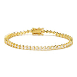 Celeste Tennis Bracelet 2.5mm | Gold