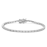 Tennis Bracelet 1.5mm | Silver
