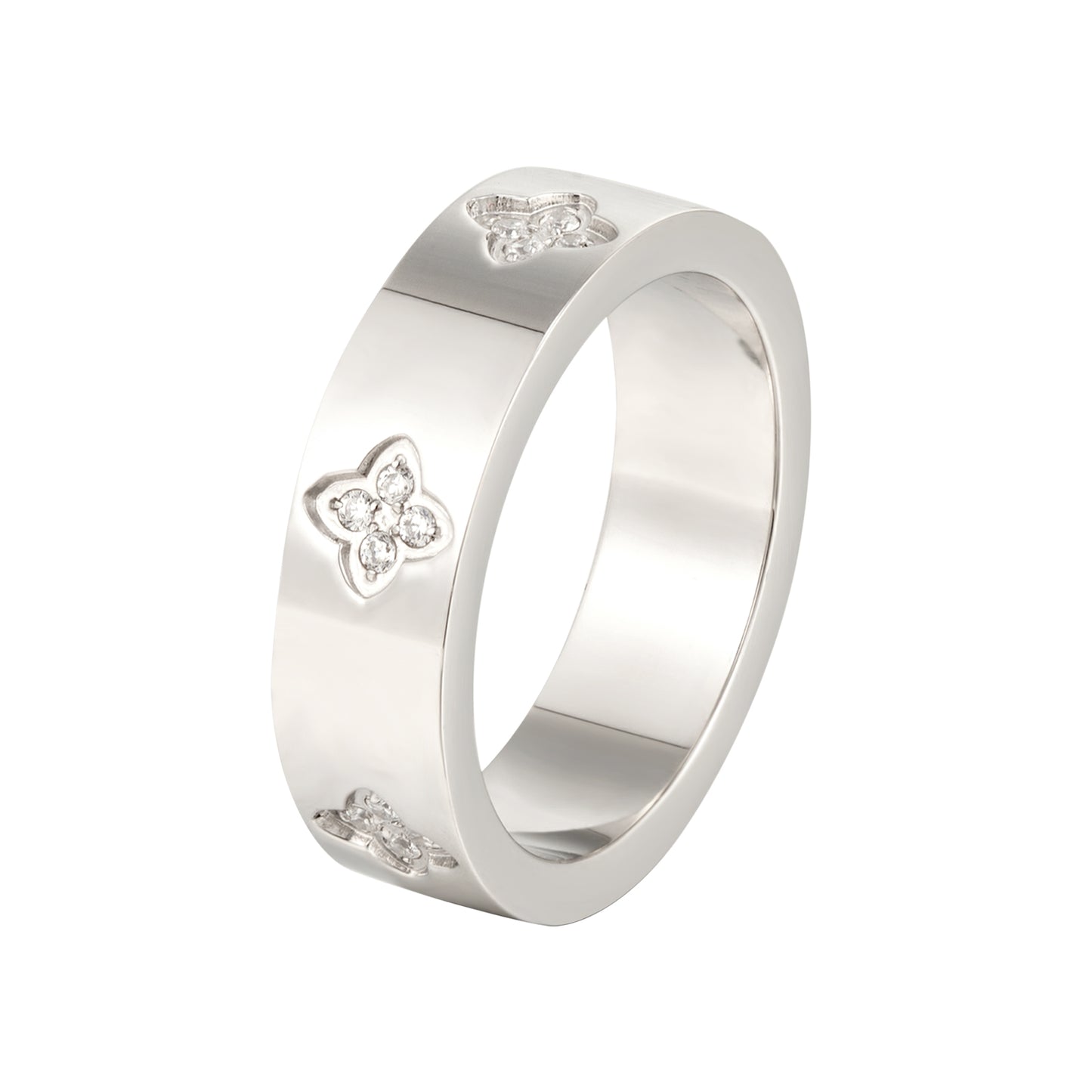 CLOVER RING | SILVER