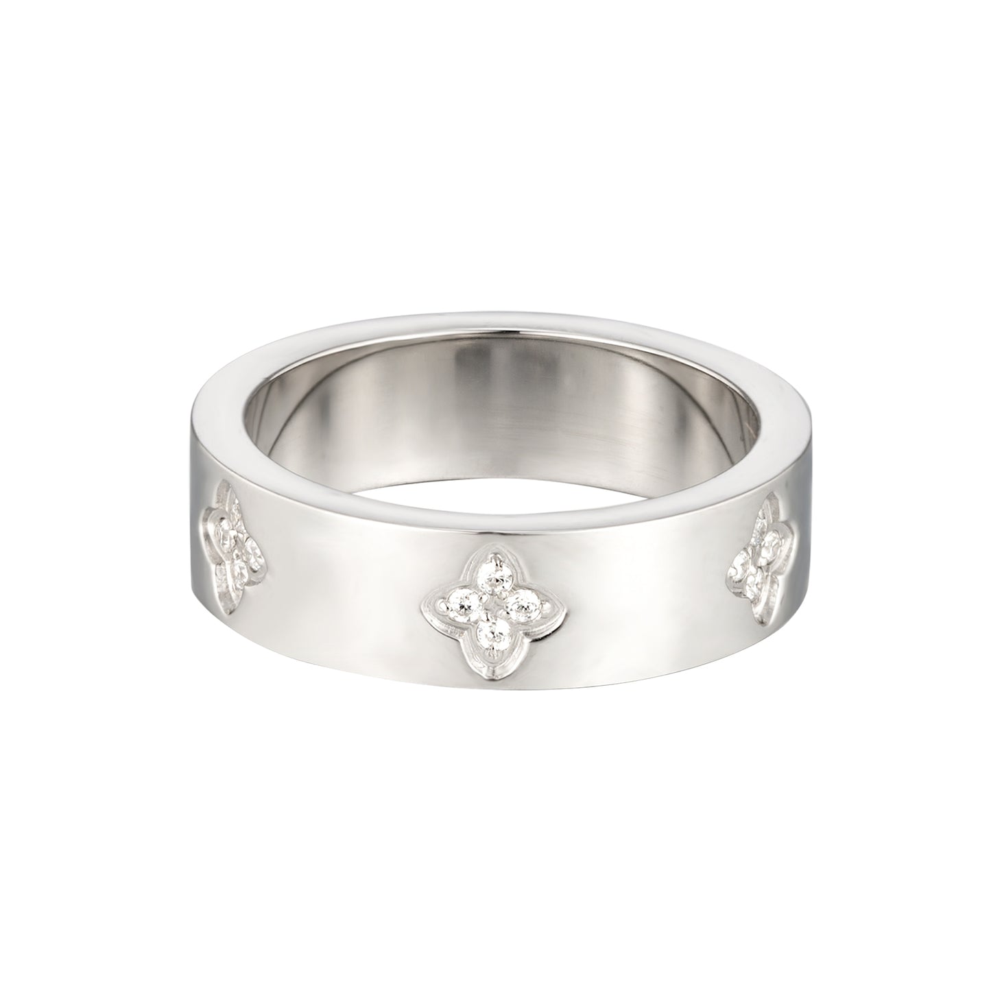 CLOVER RING | SILVER