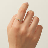 Baguette Ring | Gold