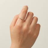 Baguette Ring | Gold