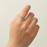 Baguette Ring | Silver