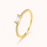 Baguette Ring | Gold