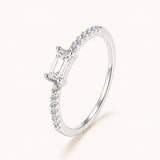 Baguette Ring | Silver
