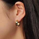 Blair Hoops 16mm | Gold