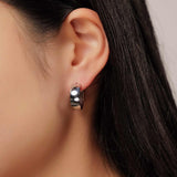 Blair Hoops 16mm | Silver