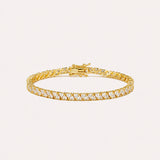 Cecilia Tennis Bracelet | Gold