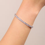 Cecilia Tennis Bracelet | Silver
