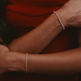 Celeste Tennis Bracelet 2.5mm | Gold