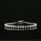 Celeste Tennis Bracelet 2.5mm | Silver
