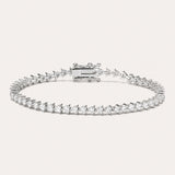 Celeste Tennis Bracelet 2.5mm | Silver