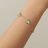 Clover Bracelet | Gold