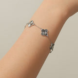 Clover Bracelet | Silver