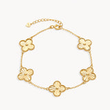 Clover Bracelet | Gold