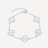Clover Bracelet | Silver