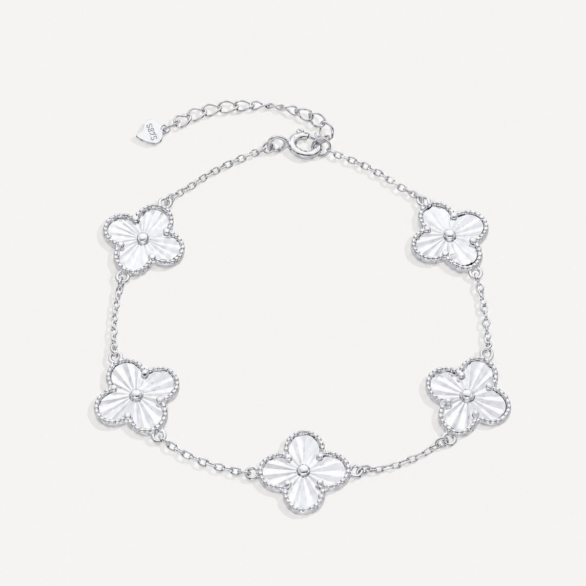 Clover Bracelet | Silver – ANJOUELS