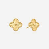 Clover Earrings | Gold