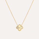 Clover Necklace | Gold