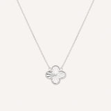 Clover Necklace | Silver